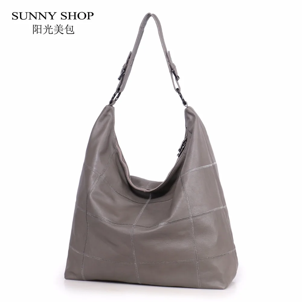 SUNNY SHOP LUXE 100% Echt Leer Vrouwen Tas Grote Handtassen En Portemonnee Zachte Plaid Reistas Koe Lederen A4 Papier beschikbaar SUNNY SHOP LUXE 100% Echt Leer Vrouwen Tas Grote Handtassen En Portemonnee Zachte Plaid Reistas Koe Lederen A4 Papier beschikbaar