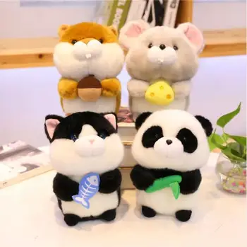 

Cute Fat hamster Panda bear Plush Toy Stuffed Soft Animal Lovely kids Toy Birthyday gifts