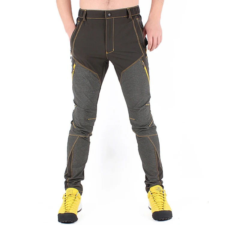 

Men spring summer slim Hiking Pants mens elastic breathable Trousers man waterproof quick-drying ultraviolet-proof cycling pants