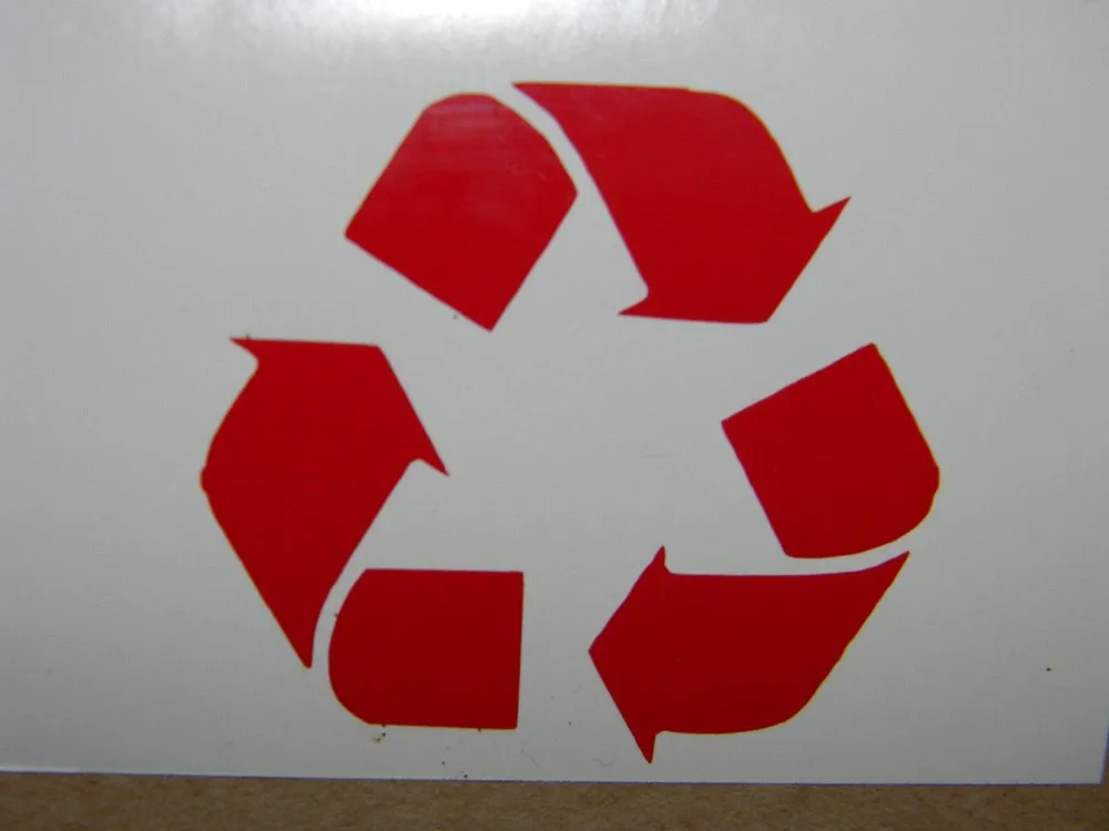 Recycle Logo Vinyl Decal Sticker Work or Home Renew and Reuse PICK SIZE & COLOR 