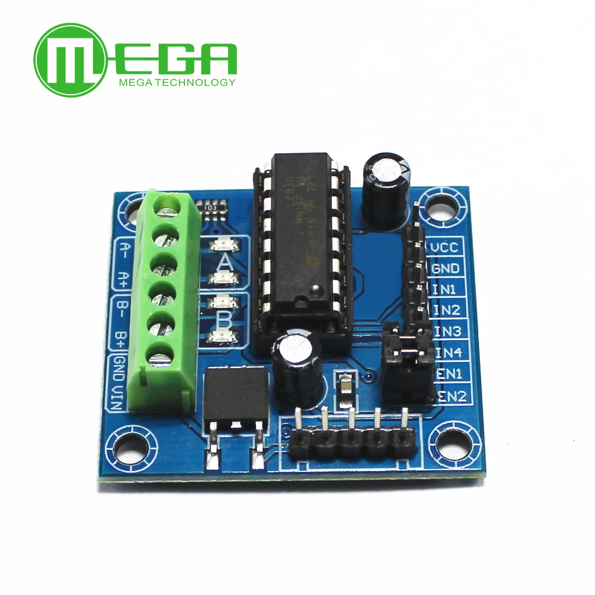 

Mini 4-Channel Motor Drive Shield Expansion Board L293D Module High Voltage Current Module For Arduino UNO MEGA 2560