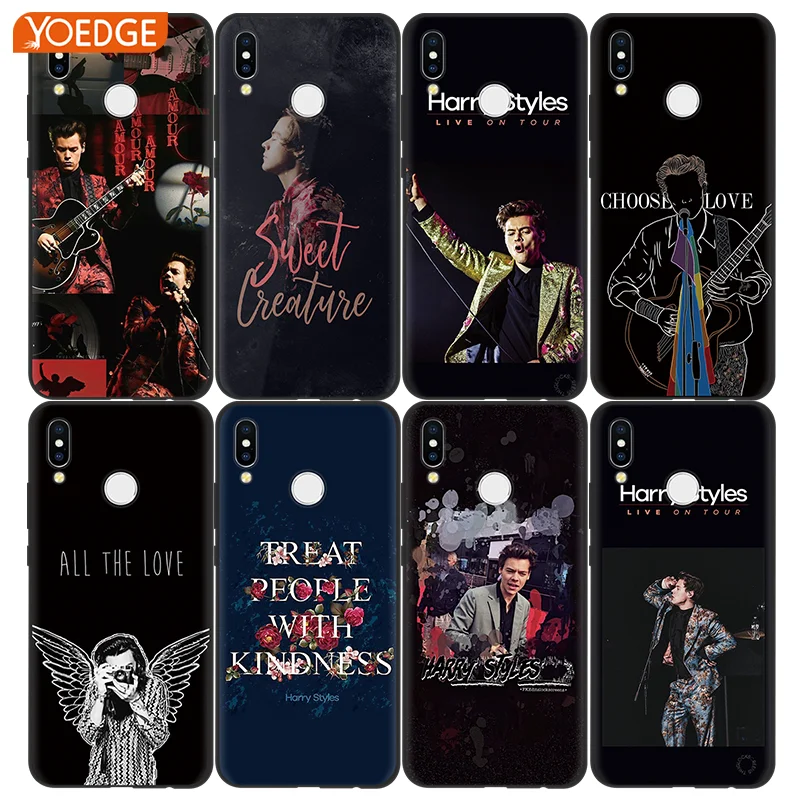 

One Direction Tattoos Harry Styles For Honor 8X 6A 7A Pro 9 Lite 10 For Huawei P8 P9 P10 P20 Mate 10 20 Lite Pro Y6 2017 Case