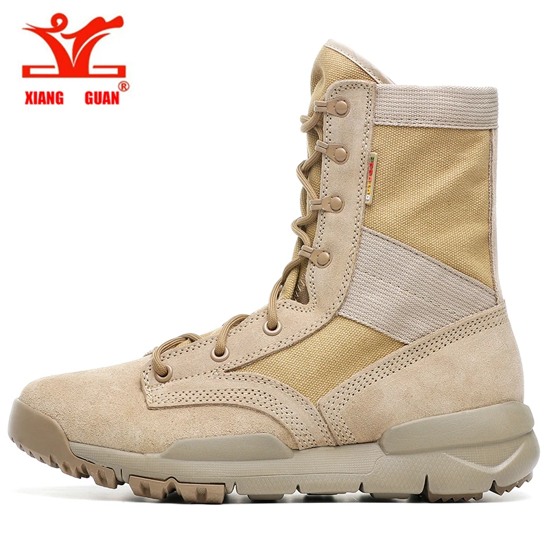 

High Cut Winter Tactical Military Shoes for Women Men Waterproof Winter Sneakers Leather Warm Hiking Boots Non-slip Mountaineer
