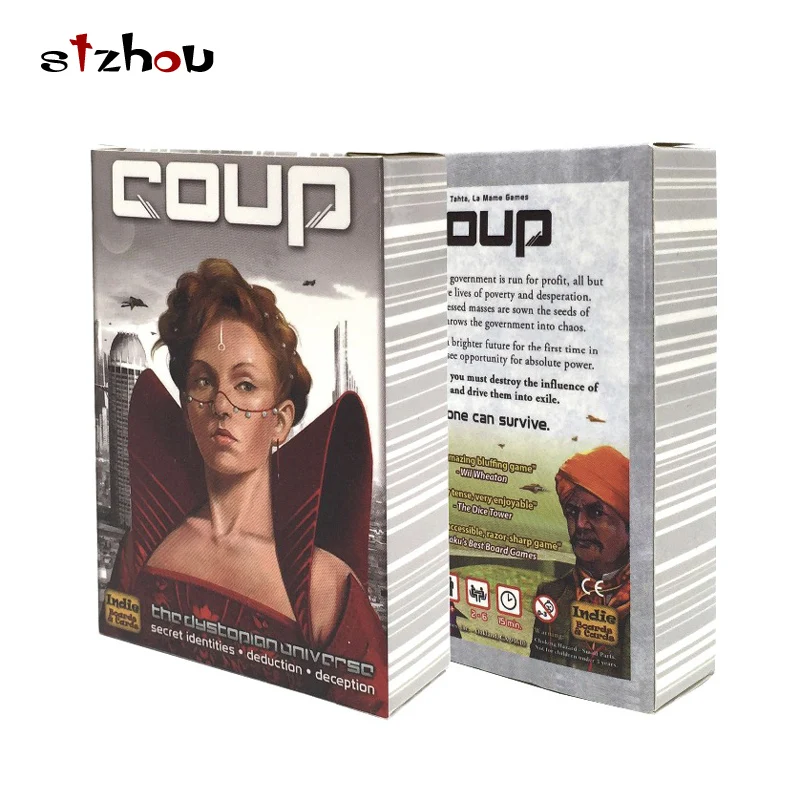 

Coup Full English version basic game board game party cards family