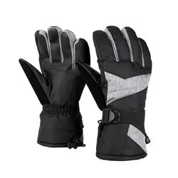 Зимние лыжные перчатки водонепроницаемые перчатки для сноуборда дышащие велосипедные мотоциклетные перчатки для катания на лыжах