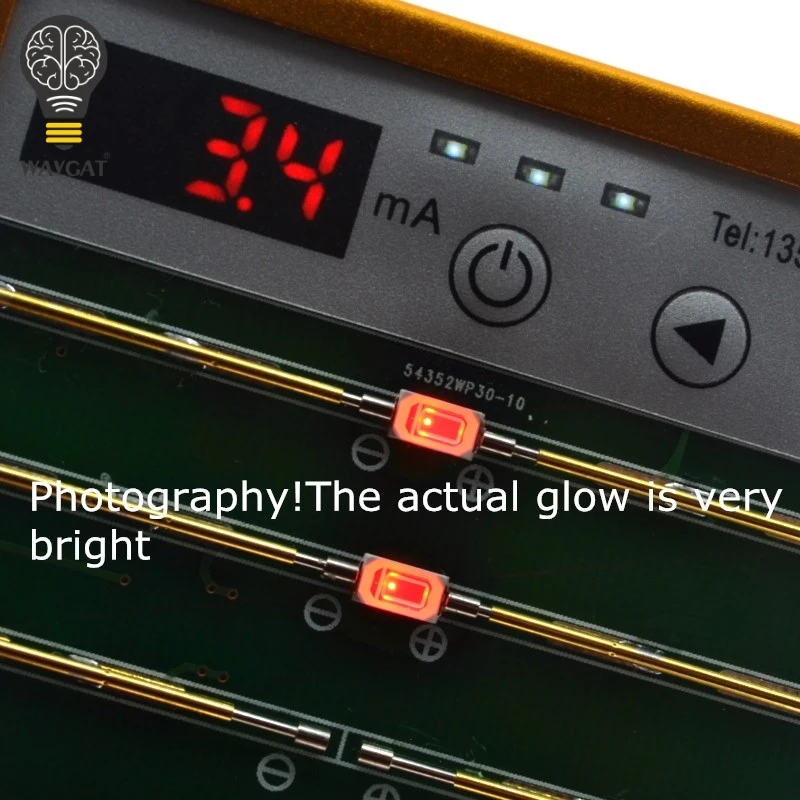 WAVGAT 100 шт. 5630/5730 SMD/SMT СВЕТОДИОДНЫЙ красный 5730 светодиодный поверхностный монтаж