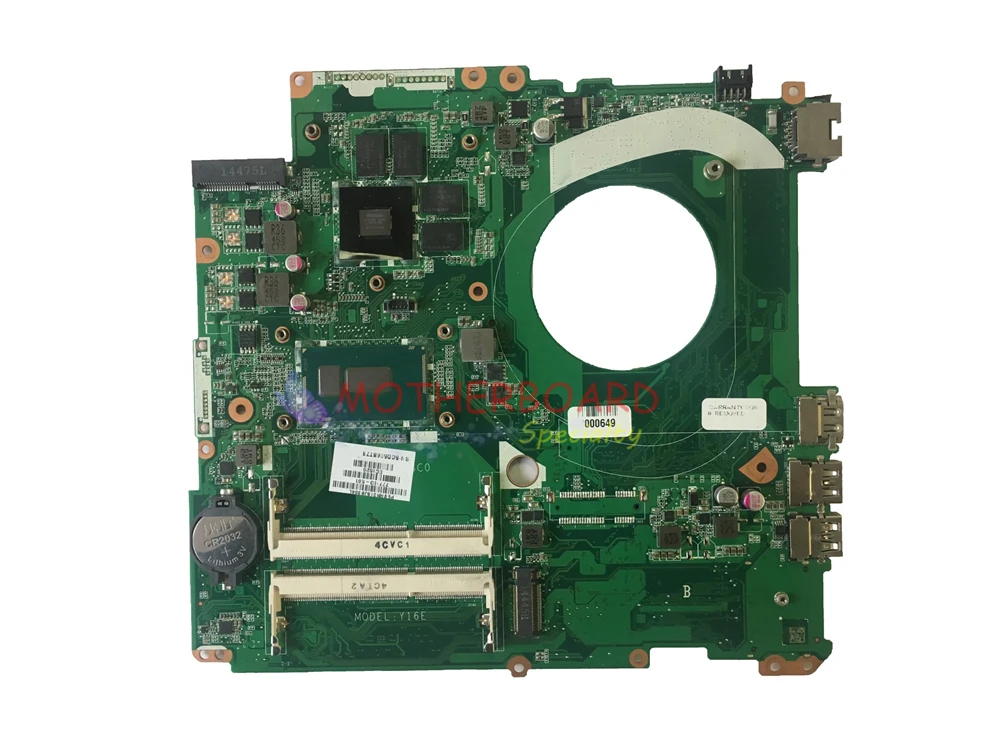 Vieruodis для ноутбука HP PAVILION 17 17-F материнская плата с фотографическим процессором