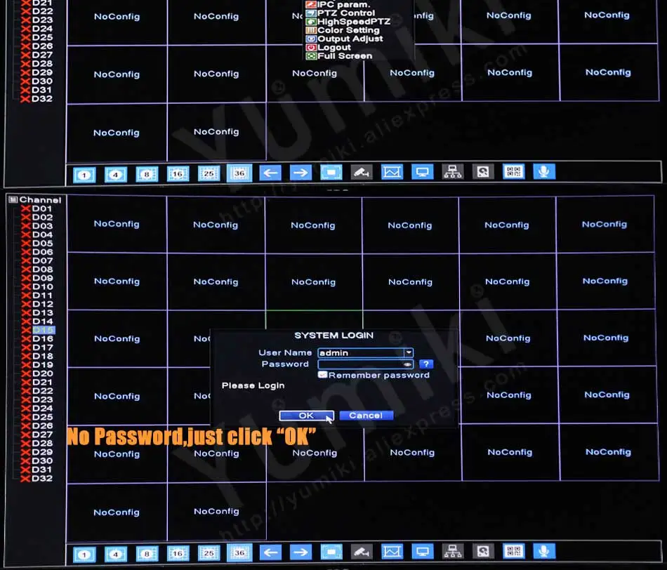 H.265 + - 32ch 5.0mp 1080 p Nvr Rede Vidoe Gravador 720 Câmera ip Onvif Cms Xmeye 2 Sata Hdd H.264 8ch * 4 k Mod. 89863 12 H.265 +h.264 8ch * 4 k32ch *