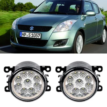 

Car Styling For Suzuki Swift 2010-2017 9-Pieces Leds Fog Lights H11 H8 12V 55W LED Fog Head Lamp