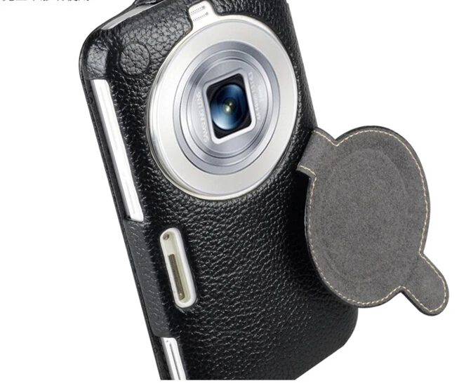 Новый высококачественный кожаный чехол для Samsung Galaxy K ZOOM C1158 C1116 объектива с