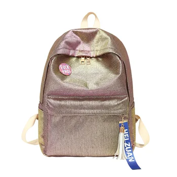 

2019 New Fashion Women Oxford Backpacks Travel Bags Trend Gradient Portable Ladies Backpack