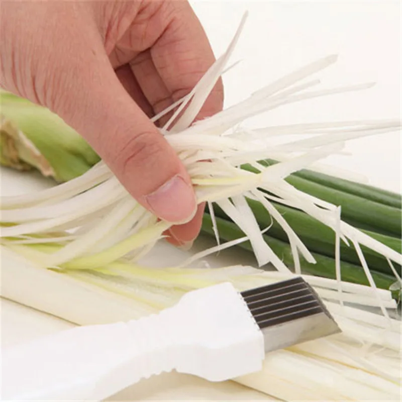 Creative Kitchen Small Tools Handle Type Green Onion Cutter Chopper