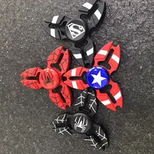 Сплав кончик пальца гироскоп треугольный Краб паук палец Edc игрушка для взрослых межфалангеальная спираль