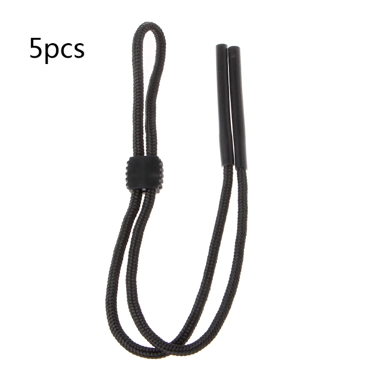 

5pcs Neck Cord Sunglasses Strap Non Slip Sport Rope Adjustable String Holders