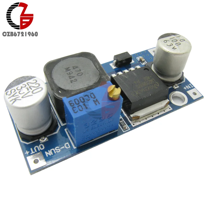 

LM2596HVS LM2596HV DC-DC 4.5V-53V to 3V-40V 3A Adjustable Step Down Buck Converter Power Module