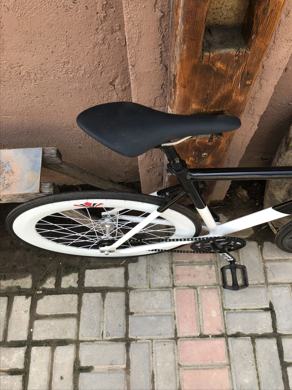 Велосипед с фиксированной передачей 54 см, 58 см, рама для односкоростного велосипеда, рама из алюминиевого сплава, трек для велосипеда 700C, колеса, сделай сам, цвет