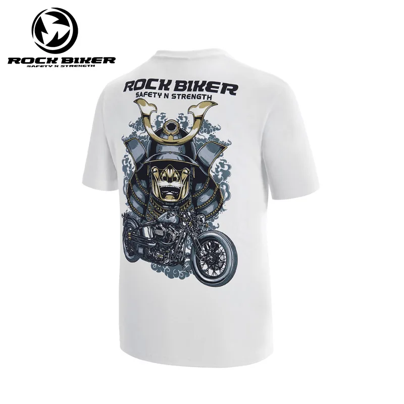 Рок Байкер Летняя мужская модная повседневная спортивная футболка мотоциклетная одежда для верховой езды рыцарская рубашка гоночная футболка