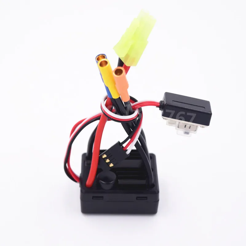 RC 25A водонепроницаемый ESC 2S 3S 2 Lipo BEC 6V @ 1A NiMH 2440 мотор для моделей масштаба 1/16 1/18