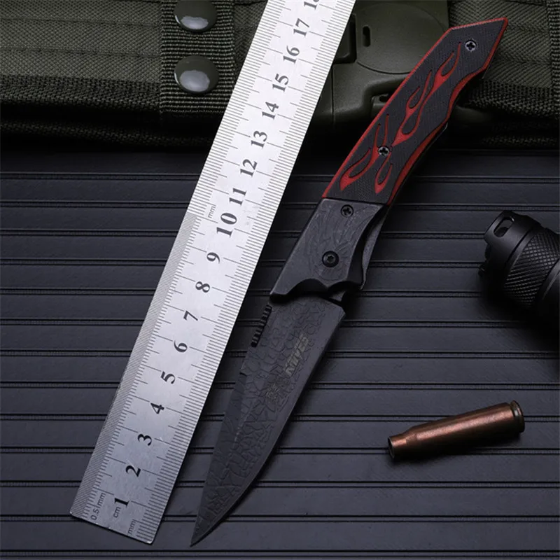 Knife Butterfly Sale Rushed New Arrival Hunting Folding G10 Handle Camping Pocket Survival Rescue Tactical Knives Tool Gift
