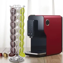 YONTREE Hot Sale Coffee Capsule Display Shelves Kitchen Living Room Storage Shelf 24 /32 Cups For Choice