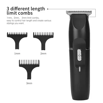 

Fast Charging Hair Shaving Machine Cordless Rechargeable Hair Clipper Low Noise Barber Haircut Electric Hair Trimmer for Men 31