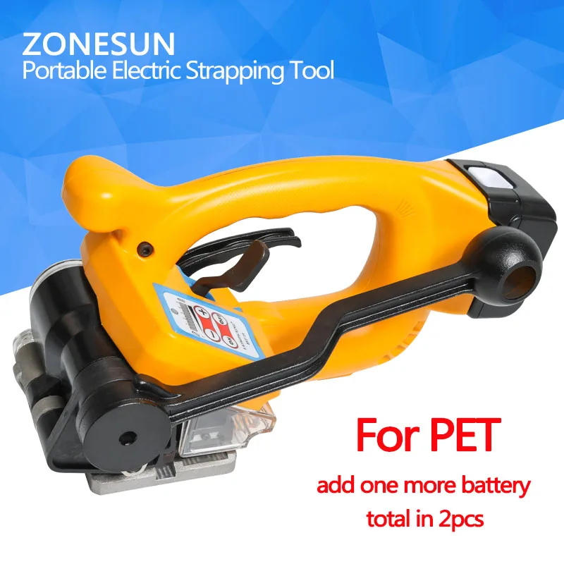 ZONESUN BST 19 Portable Electric Strapping Tool Battery Powered Plastic