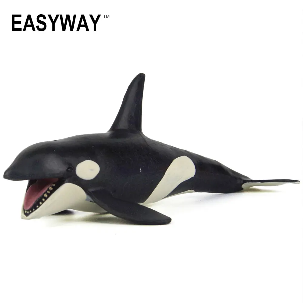 EASYWAY Killer игрушечные киты экшн-фигурка Имитация животных кукла из ПВХ морская