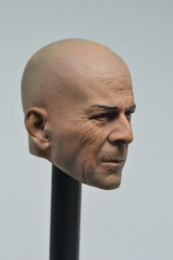 1//6 SCALE CUSTOM BRUCE WILLIS ACTION FIGURE HEAD!