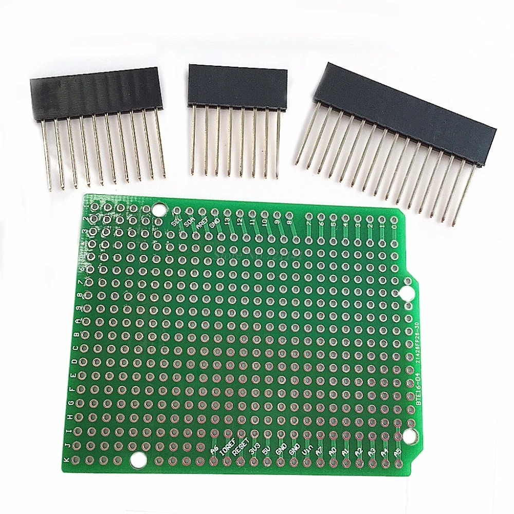 

Prototype PCB Bte16-04 for UNO R3 Shield Board DIY Double-Sided PCB