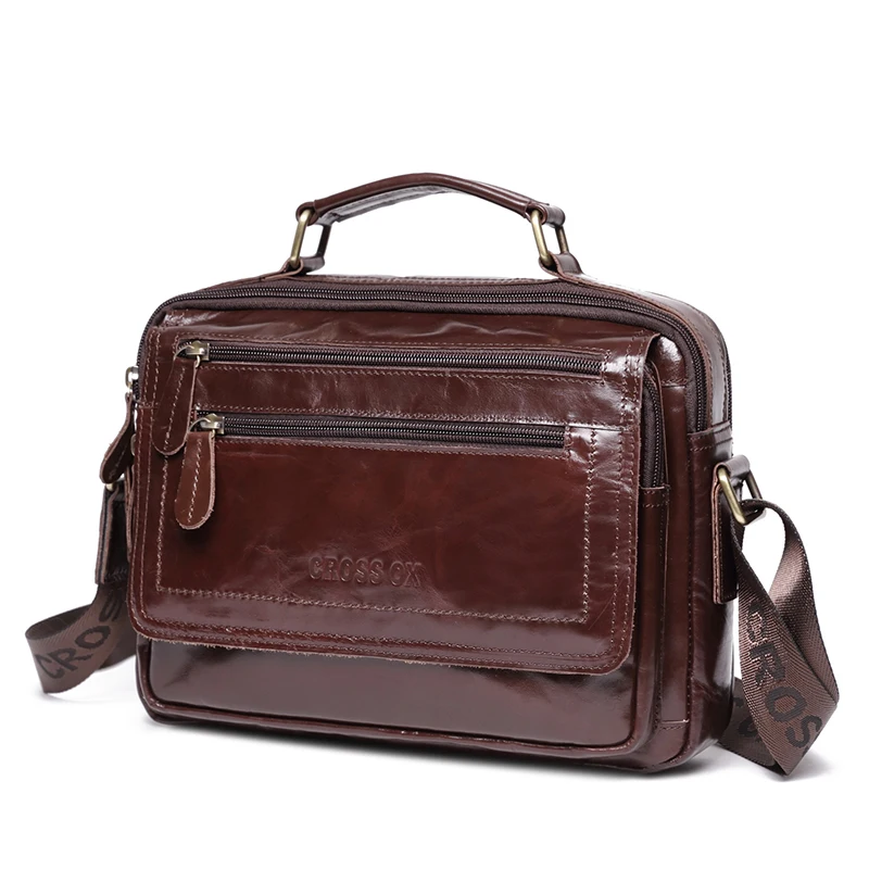 Кожаная сумка CROSSOX в классическом стиле SL423|cross ox|bag genuine leathersmall bag | АлиЭкспресс