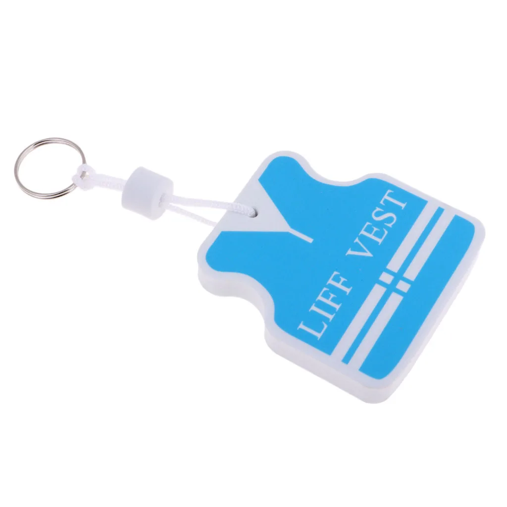 Key Float Floating Key Ring Floatable Keychain Buoyant Key Chain for Water Sports Boating Marine Kayaking Canoeing Fishing