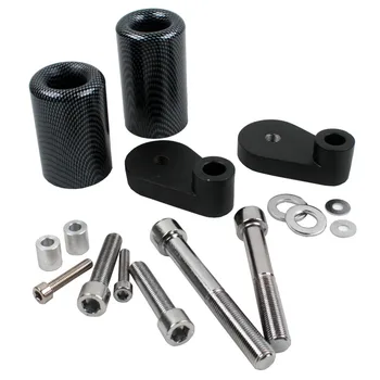 

Aftermarket Motorcycle Parts No Cut Frame Slider Crash Protector For Honda 2006 2007 CBR 1000RR 1000 RR Carbon Fiber