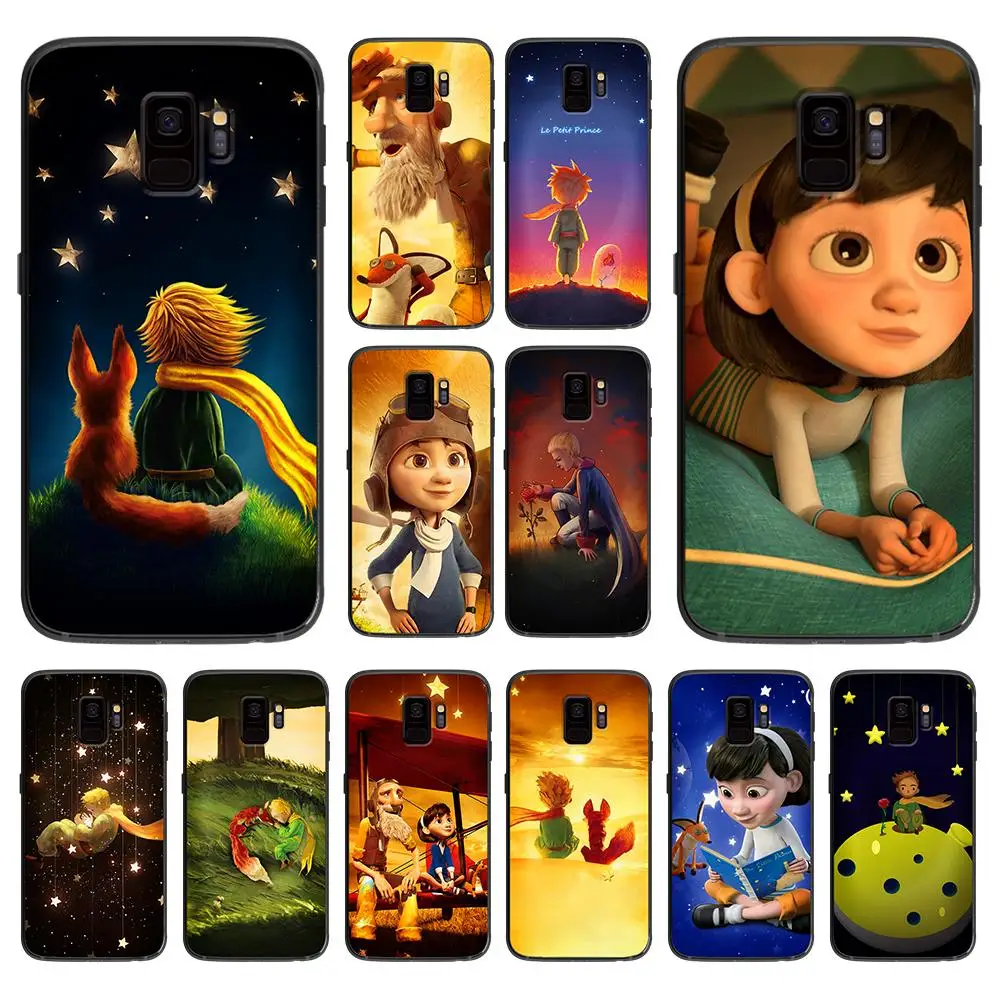 Мягкий чехол для телефона little prince and The fox Samsung Galaxy S6 S7 S8 S9 S10e Plus Note 8 9 | Мобильные