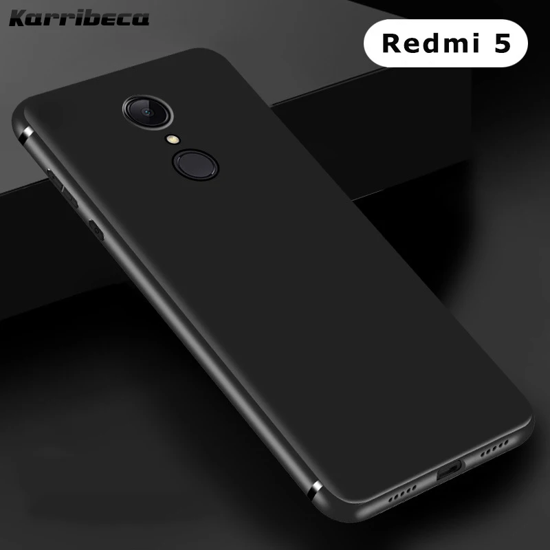 ультра тонкий Мягкий силиконовый чехол на xiomi xiaomi redmi 5 чехлы штейн матовый