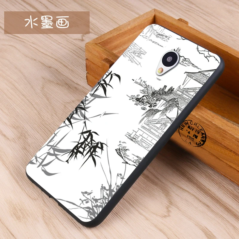 Meizu Mx6 Case Original Cover for Meizu Mx6 Case bag Cover Skin Wolf Fish Skull mx6 Fundas 100% BiNFUL 15
