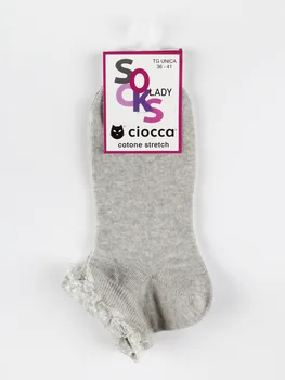 

Short socks with lace