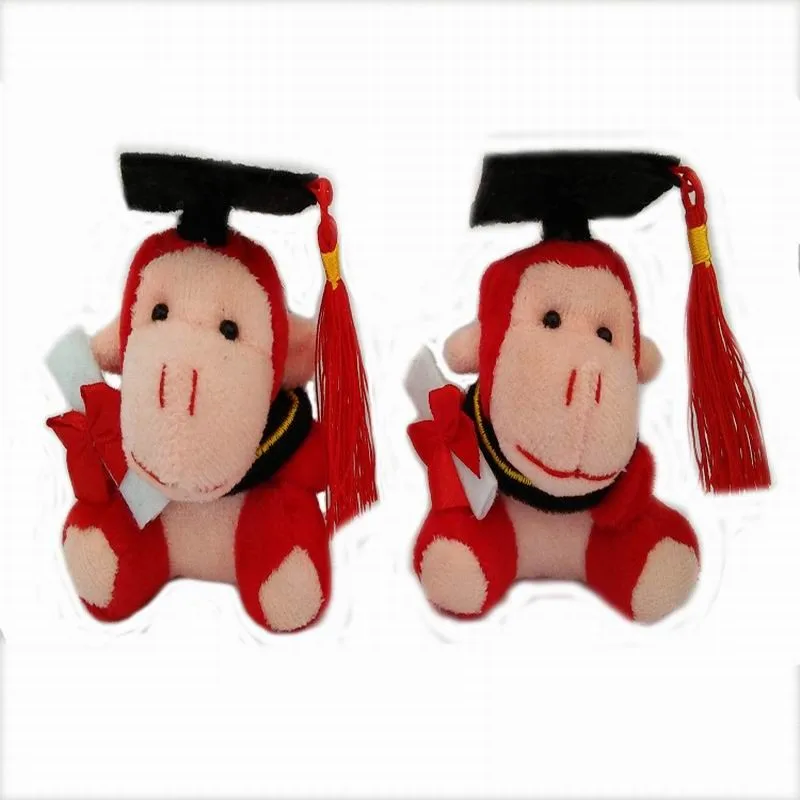 7cm plush graduation monkey (2)