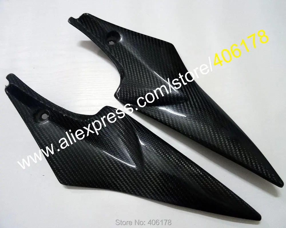 

Hot Sales,2 x Carbon Fiber Tank Side Covers Panels Fairing For Suzuki GSXR 600 750 2006 2007 K6 GSX-R Tank Side Cover Panel