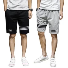 Летние повседневные шорты мужские хлопковые фитнес мужские шорты для пляжа бермуды Masculina Sweatpant фитнес-обувь для бодибилдинга на шнурке
