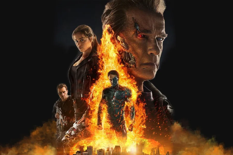 DIY рамка Терминатор Genisys науки Художественная литература кино фильм плакат