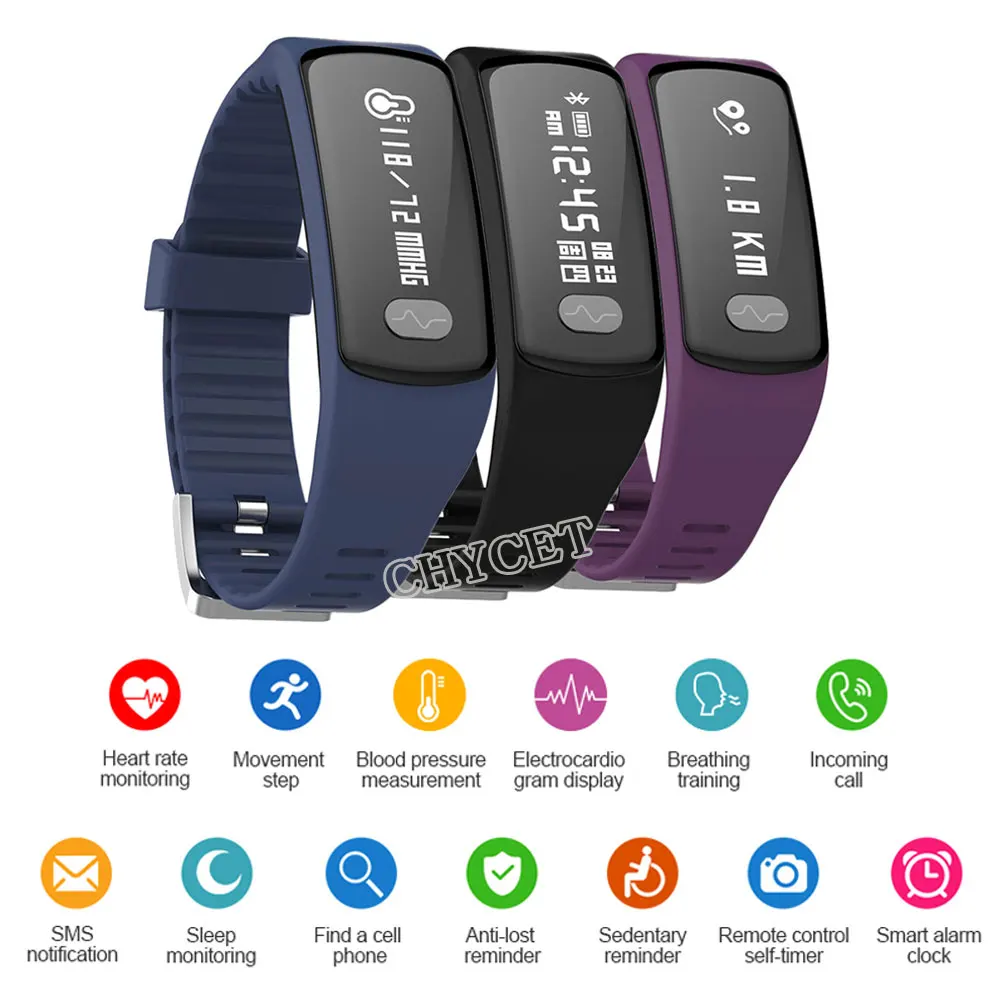 HB07 smart band watch Blood pressure Heart Rate pedometer bracelet Fitness Activity tracker monitor SmartBand For