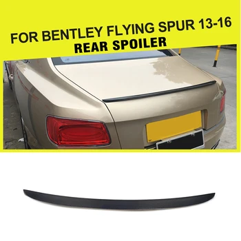 

Carbon Fiber / FRP Racing Rear Trunk Trim Boot Lip Spoiler Wing for Bentley Flying Spur 2013 - 2016 Car-Styling