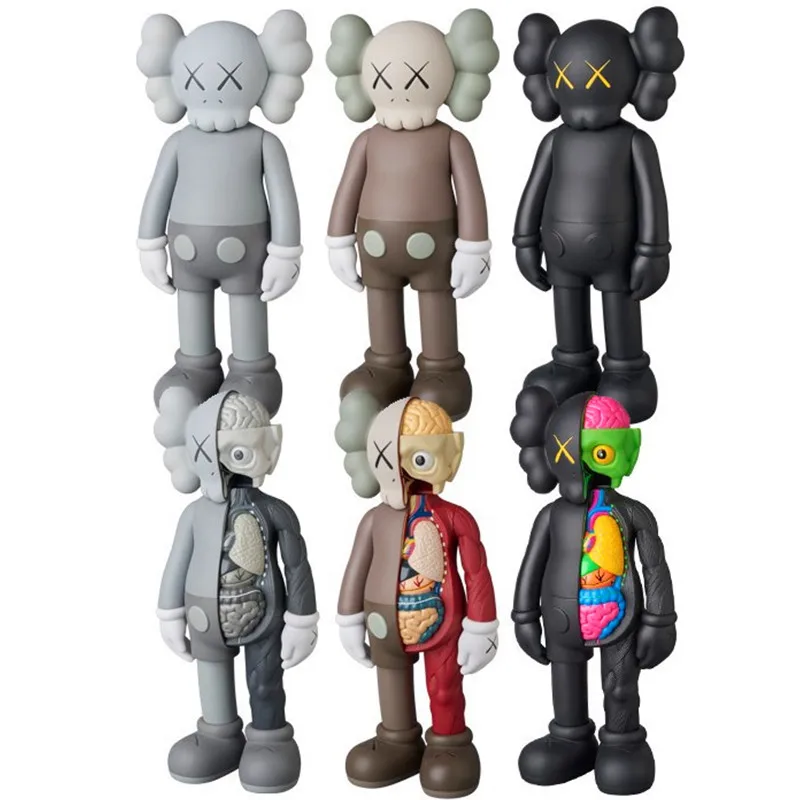 

11 Inches Original Fake Street Art Cartoon Dissected Companion PVC Action Figure Collection Model Toy S170
