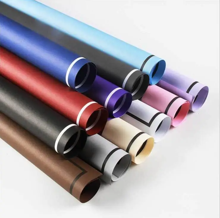 

20Pcs/Set High-Grade Bouquet Wrapping Paper Waterproof Wrapping Paper Coloured Mist Paper Gifts Packing Flower Bouquet Wedding