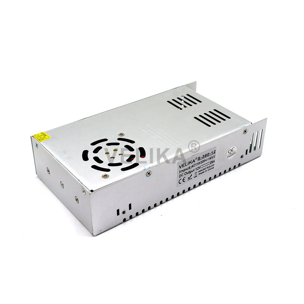Лучшее качество импульсный источник питания DC 12V 29A 350W трансформатор драйвера AC