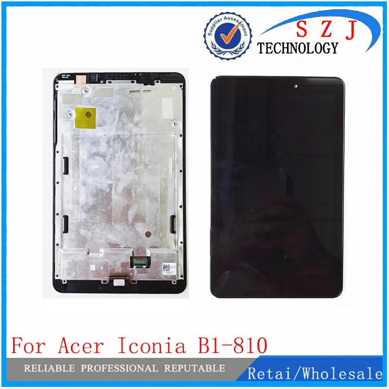 8 дюймов для acer Iconia Tab 8 B1-810 ЖК-дисплей панель+ сенсорный экран дигитайзер Датчик Стекло в сборе
