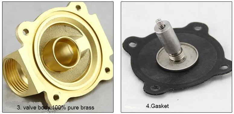 2 дюймов 12 v электромагнитный клапан DN50 2W-500-50 NPT G латунь нормально закрытый Высокая Температура из резиновой смеси на основе бутадиен-5-80 градусов