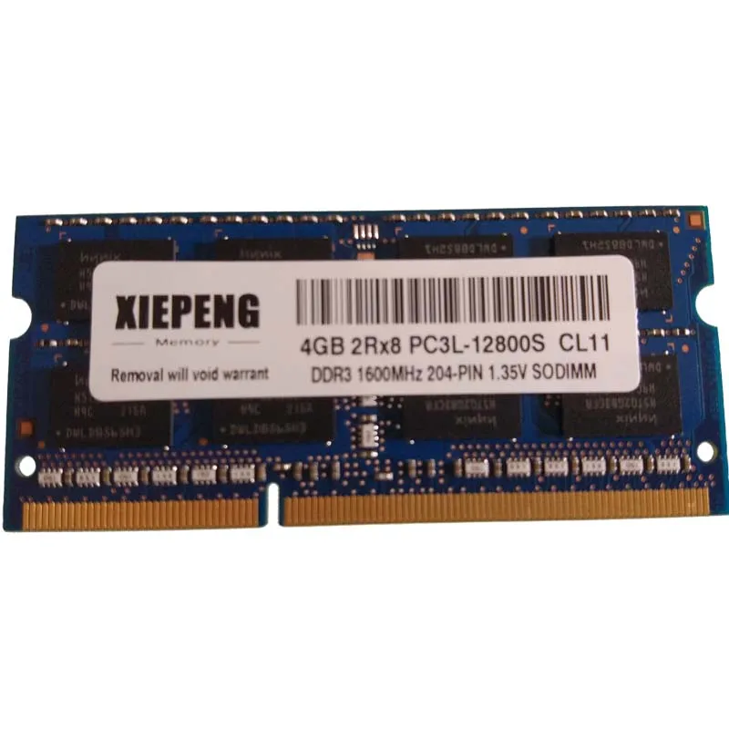 4GB 2Rx8 PC3L 12800S RAM для ноутбука DELL Latitude 5404 3150 3160 3330 3340 3350 3450 3460 3470 8GB DDR3L 1600MHz память