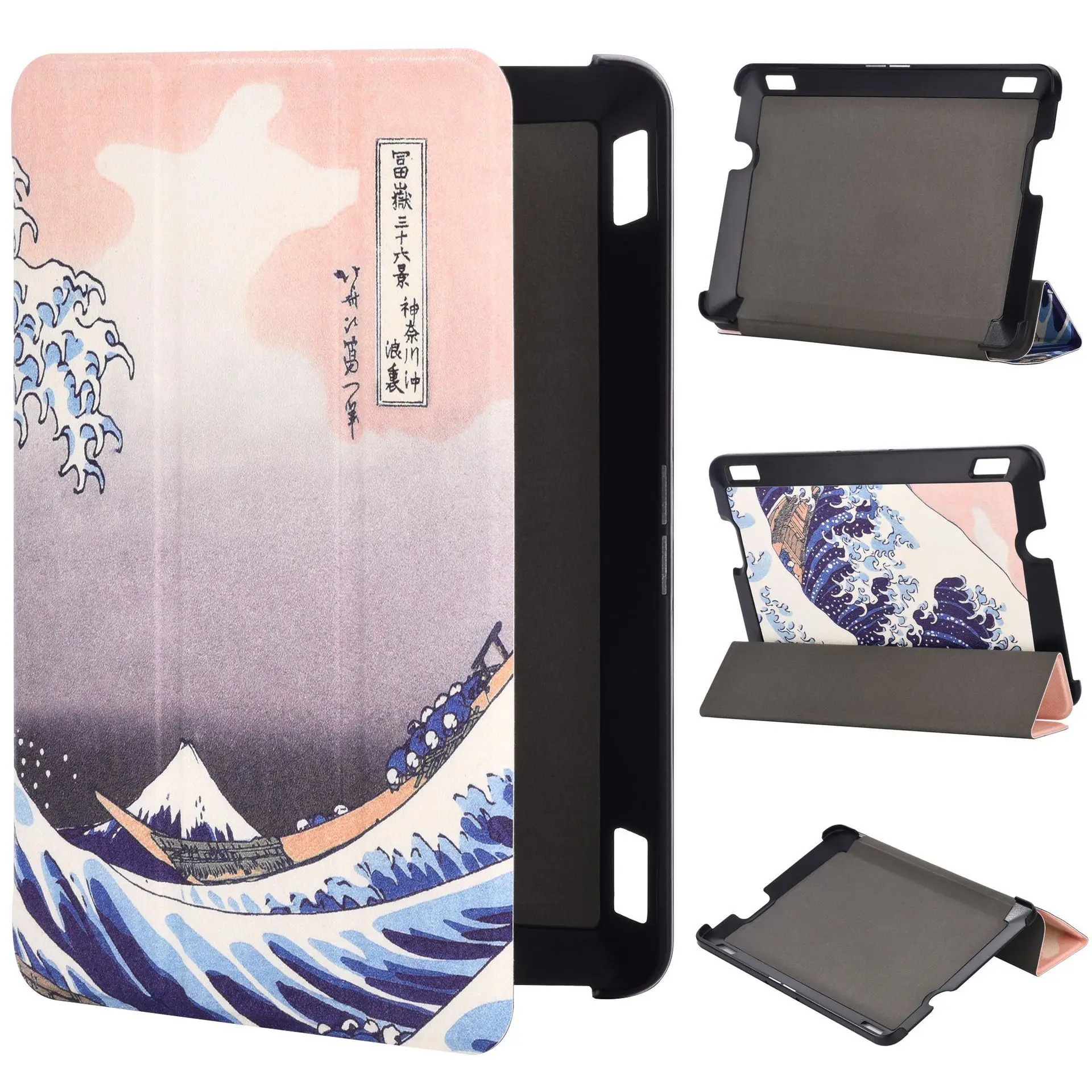 

Kindle case for Amazon Kindle fire HDX7 leather case Second generation 7 inch rotating lychee protective cover for Kindle cases