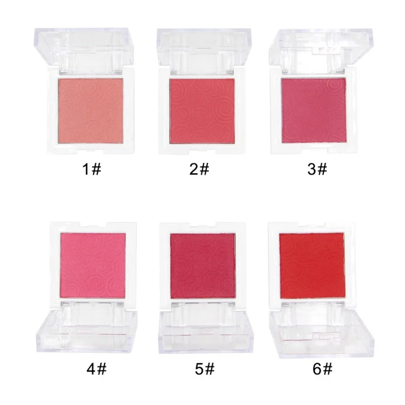 2019 New Hot Blush Powder Waterproof Smudge-Proof Long Lasting Multicolor Blusher Makeup Cosmetic